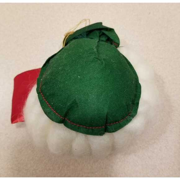 Vintage Santa Christmas ornament handmade - Picture 4 of 7